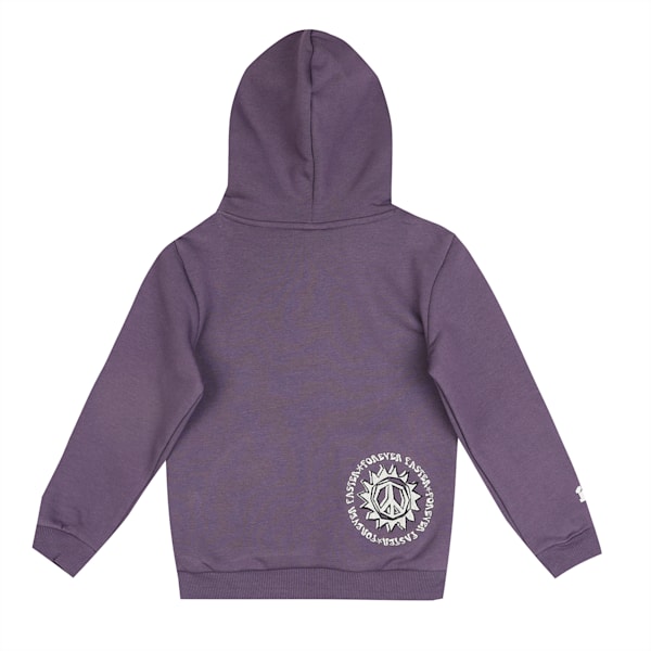 PUMAx1DER FeelGood Youth Hoodie, Purple Charcoal, extralarge-IND