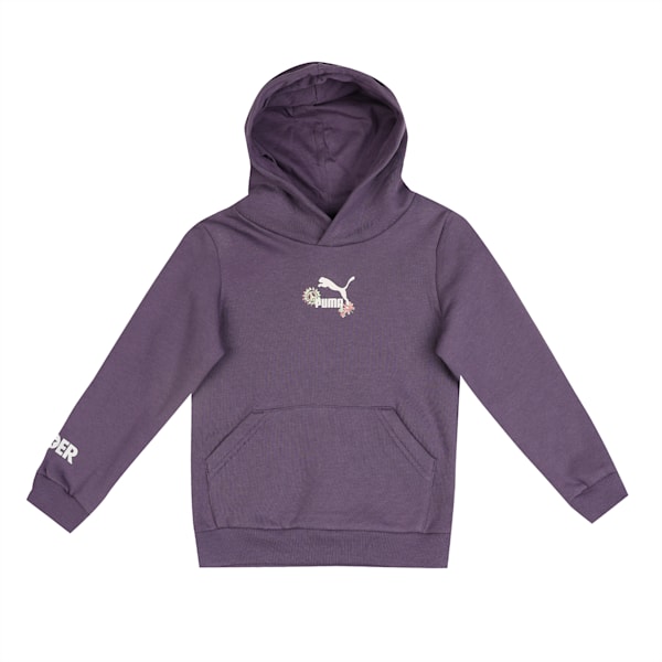 PUMAx1DER FeelGood Youth Hoodie, Purple Charcoal, extralarge-IND