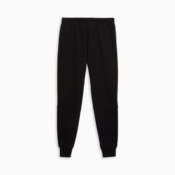 Mens black puma sweatpants hot sale