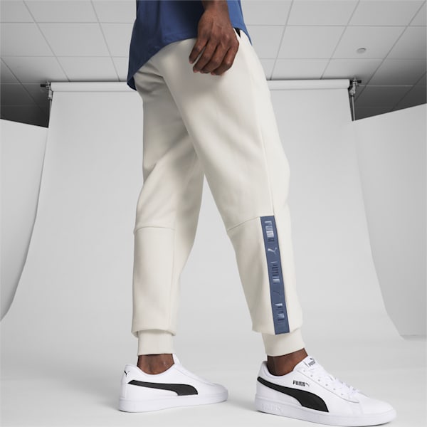 Puma sale white joggers
