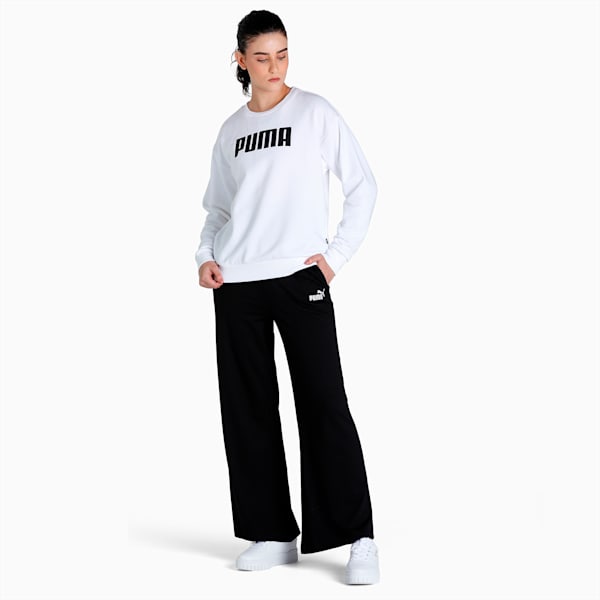 Women's Flared Pants, Puma Black, extralarge-IND