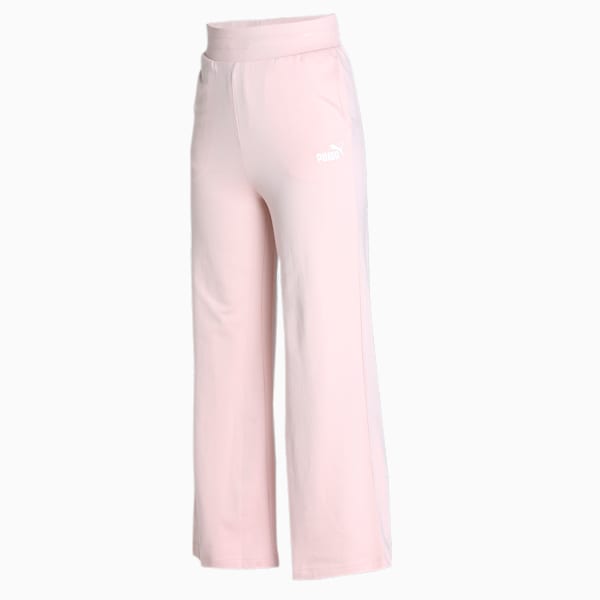 PUMA Women's Flared Pants, Rose Quartz, extralarge-IND