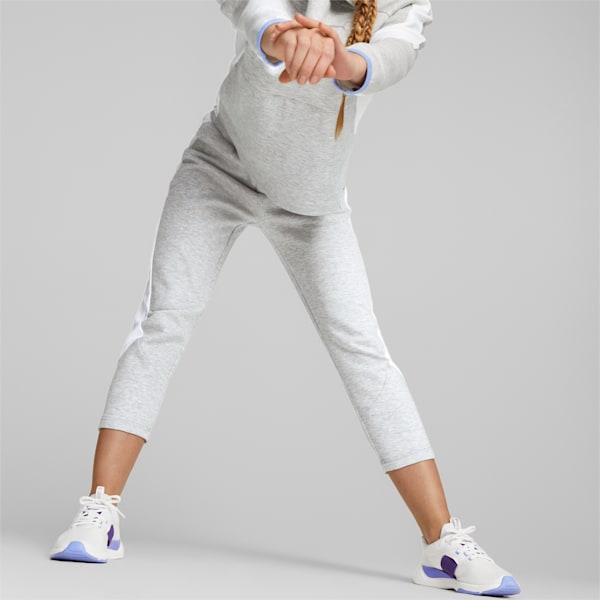 ウィメンズ EVOSTRIPE ハイウエスト パンツ, Light Gray Heather