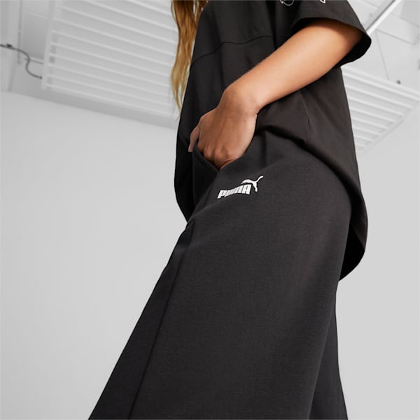ウィメンズ PUMA POWER カラーブロック ハイウエスト パンツ, PUMA Black, extralarge-JPN