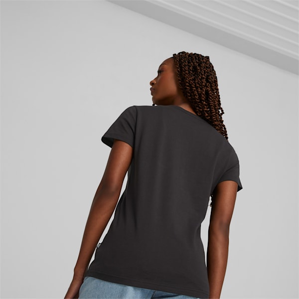 ウィメンズ グラフィック ハート 半袖 Tシャツ, PUMA Black, extralarge-JPN