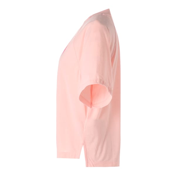 ウィメンズ モダンスポーツ オーバーサイズ 半袖 Tシャツ, Rose Dust, extralarge-JPN