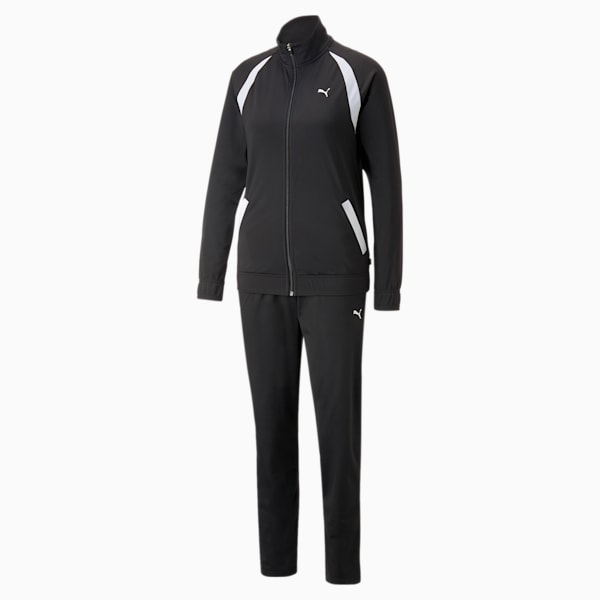 ウィメンズ クラシック トリコット スーツ 上下セット, PUMA Black, extralarge-JPN