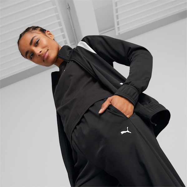 ウィメンズ クラシック トリコット スーツ 上下セット, PUMA Black, extralarge-JPN