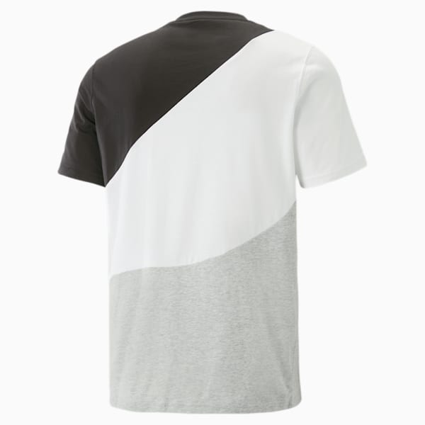 メンズ PUMA POWER キャット Tシャツ, Light Gray Heather, extralarge-JPN