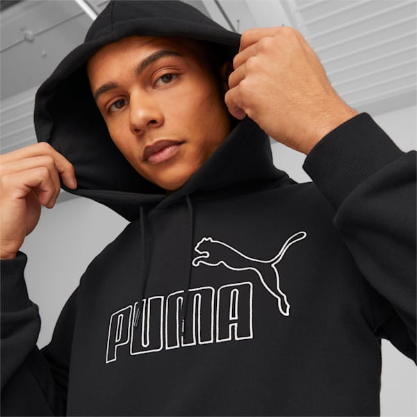 メンズ ESS ELEVATED フーディー, PUMA Black, extralarge-JPN