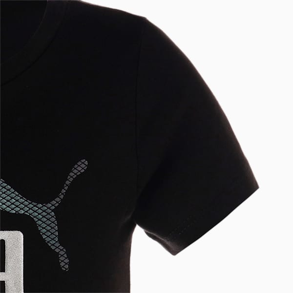 キッズ ガールズ ESS+ マーメード グラフィック 半袖 Tシャツ 120-160cm, PUMA Black, extralarge-JPN
