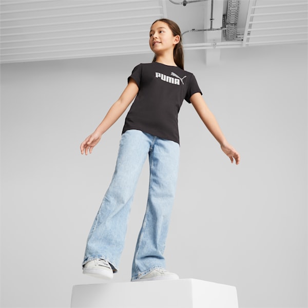 キッズ ガールズ ESS+ マーメード グラフィック 半袖 Tシャツ 120-160cm, PUMA Black, extralarge-JPN