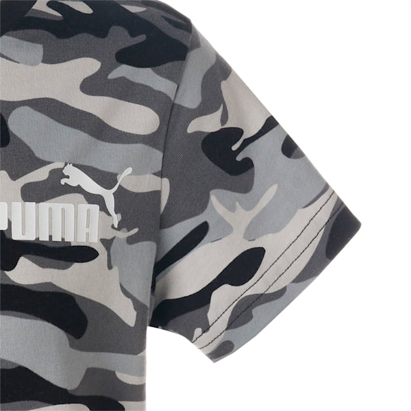 キッズ ボーイズ ESS+ カモ 半袖 Tシャツ 120-160cm, PUMA Black, extralarge-JPN