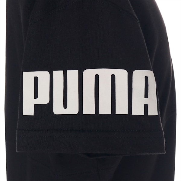 キッズ ボーイズ PUMA POWER 半袖 Tシャツ 120-160cm, PUMA Black, extralarge-JPN