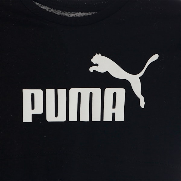 キッズ ボーイズ PUMA POWER 半袖 Tシャツ 120-160cm, PUMA Black-Warm Earth