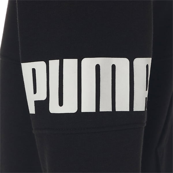 キッズ ボーイズ PUMA POWER フルジップ フーディー 120-160cm, PUMA Black, extralarge-JPN