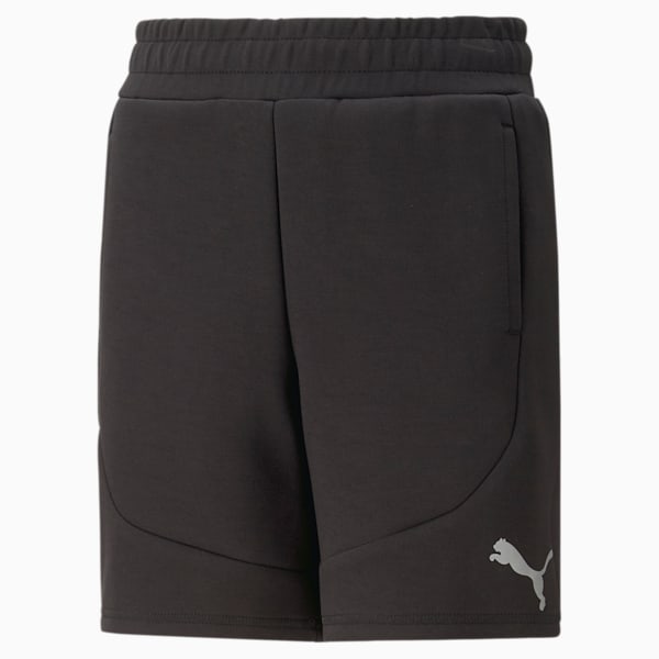 キッズ ボーイズ EVOSTRIPE ショーツ 8インチ 120-160cm, PUMA Black, extralarge-JPN