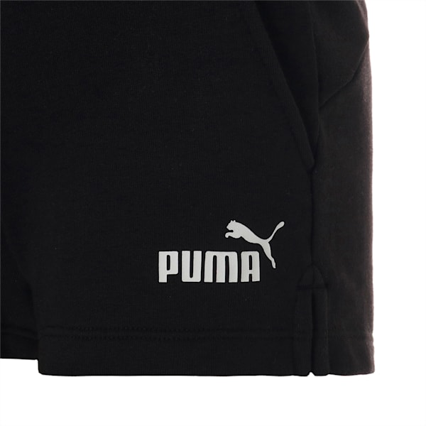 キッズ ガールズ グラフィック Tシャツ ショーツ 2点セット 120-160cm, PUMA Black-PUMA Black, extralarge-JPN
