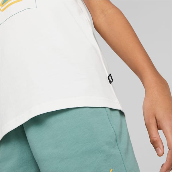 キッズ ボーイズ ESS+ ストリートアート サマー 半袖 Tシャツ 120-160cm, PUMA White, extralarge-JPN