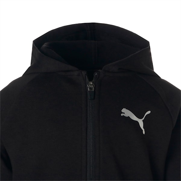 キッズ ボーイズ ACTIVE SPORTS フルジップ フーディー 120-160cm, PUMA Black, extralarge-JPN
