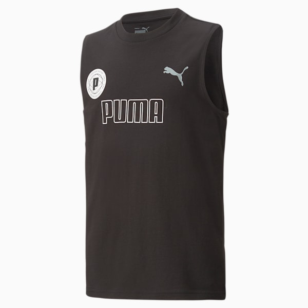 キッズ ボーイズ ACTIVE SPORTS スリーブレス Tシャツ 120-160cm, PUMA Black, extralarge-JPN