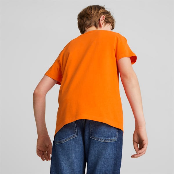 キッズ ボーイズ ACTIVE SPORTS グラフィック 半袖 Tシャツ 120-160cm, Cayenne Pepper