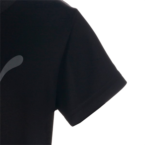 キッズ ボーイズ ACTIVE SPORTS ポリ キャット 半袖 Tシャツ 120-160cm, PUMA Black, extralarge-JPN
