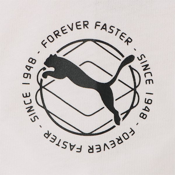 キッズ ボーイズ ACTIVE SPORTS グラフィック 半袖 Tシャツ 120-160cm, PUMA White