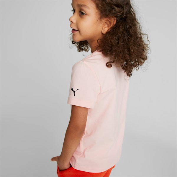 キッズ PUMA x スポンジ・ボブ ロゴ 半袖 Tシャツ 120-150cm, Rose Dust