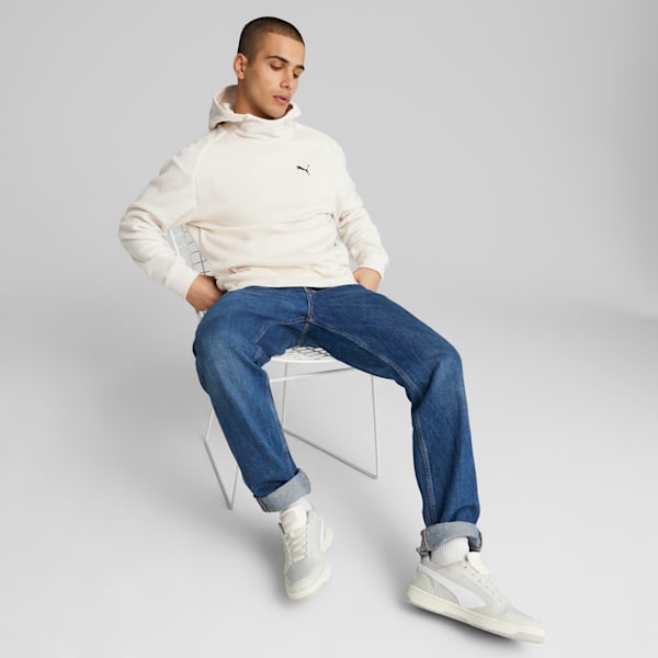 Sudadera con capucha de forro polar RAD/CAL para hombre, Alpine Snow, extralarge