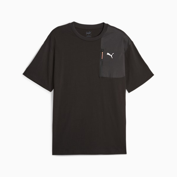 OPEN ROAD Men's Tee, PUMA Black, extralarge-GBR