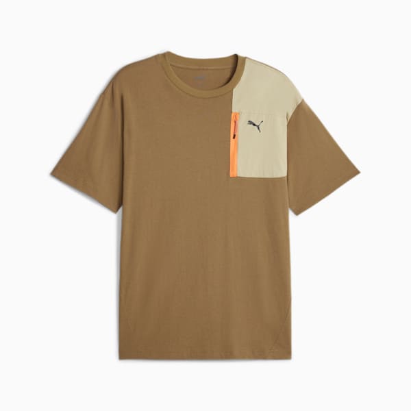 OPEN ROAD Men's Tee, Chocolate Chip, extralarge-AUS