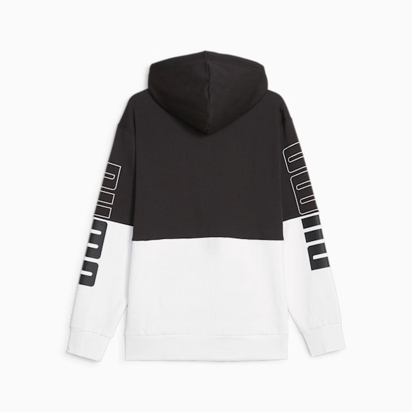 PUMA POWER Full-Zip Men's Hoodie, PUMA Black, extralarge-IND