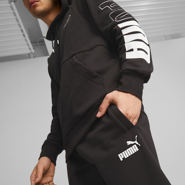 Pantalones deportivos PUMA POWER para hombre, PUMA Black, extralarge