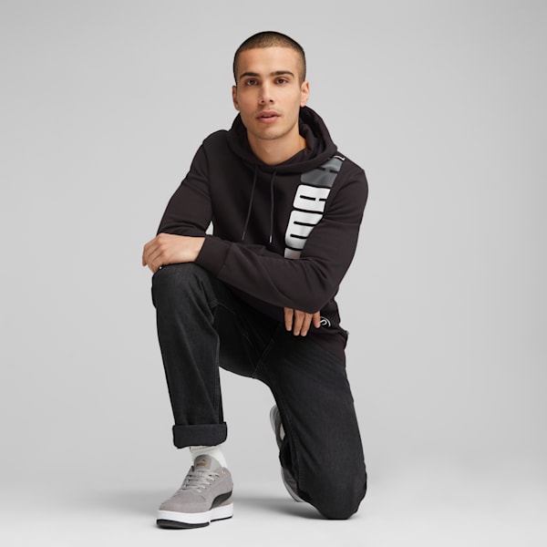 ESS+ LOGO LAB Men's Hoodie, PUMA Black, extralarge