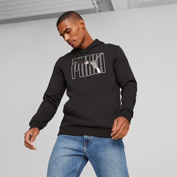 Sudadera Puma ESS Big Logo Tostado Hombre