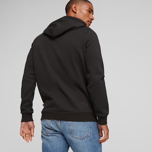 ESS+ Logo Lab Men's Hoodie, PUMA Black, extralarge-IND