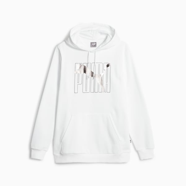 Logo Lab Men's Hoodie, PUMA White, extralarge-IND
