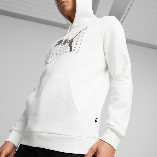 Logo Lab Men's Hoodie, PUMA White, extralarge-IND