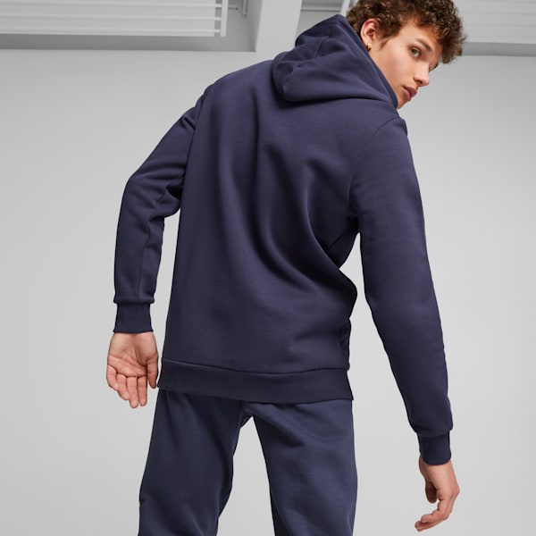 ESS+ Logo Lab Men's Hoodie, PUMA Navy, extralarge