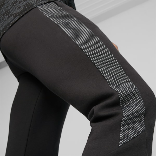 EVOSTRIPE Men's Slim Fit Sweatpants, PUMA Black, extralarge-AUS