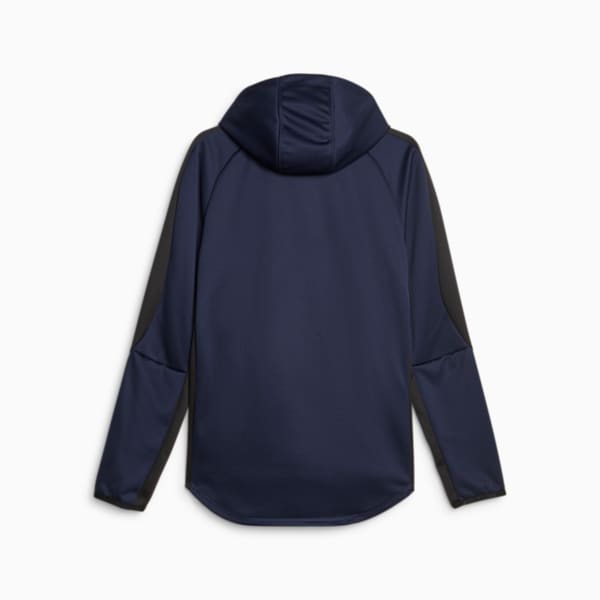 EVOSTRIPE Men's Full-Zip Hoodie, PUMA Navy, extralarge-GBR