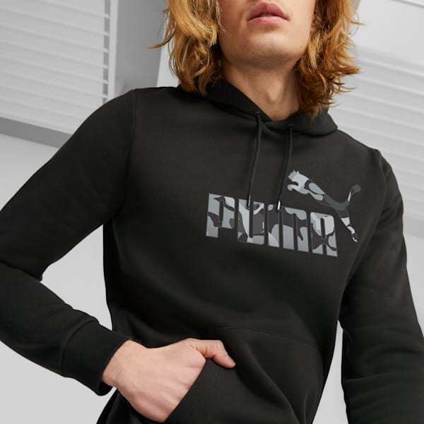 PUMA - Men - Trend Colorbock Pullover Hoodie - Black/Grey - Nohble