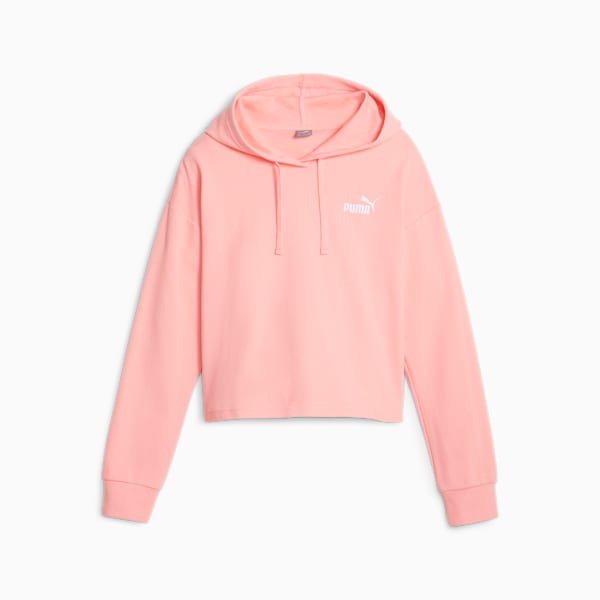 ESS+ Women's Cropped Hoodie, Peach Smoothie, extralarge