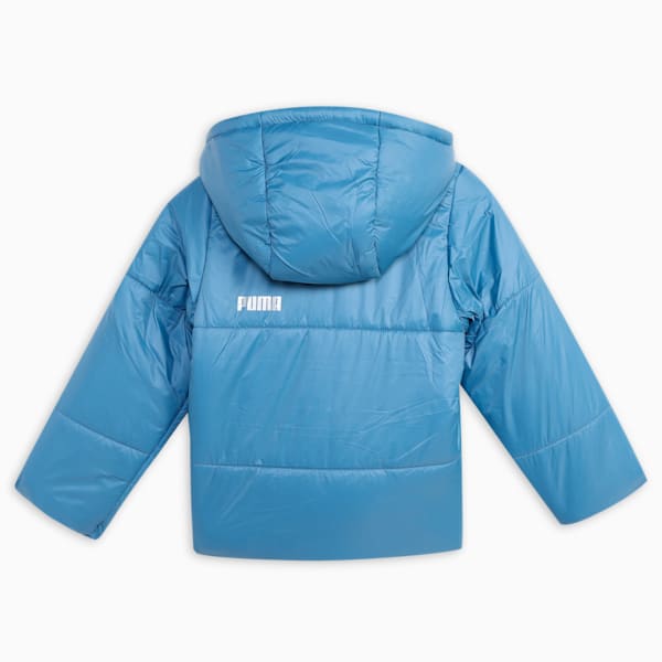 Minicats Toddlers' Hooded Padded Jacket, Blue Horizon, extralarge-IND