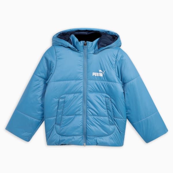Minicats Toddlers' Hooded Padded Jacket, Blue Horizon, extralarge-IND