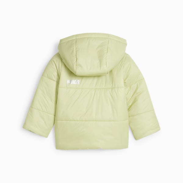 Minicats Toddlers' Hooded Padded Jacket, Pistachio Green, extralarge