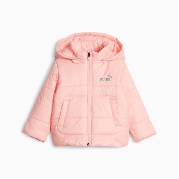 Minicats Toddlers' Hooded Padded Jacket, Peach Smoothie, extralarge