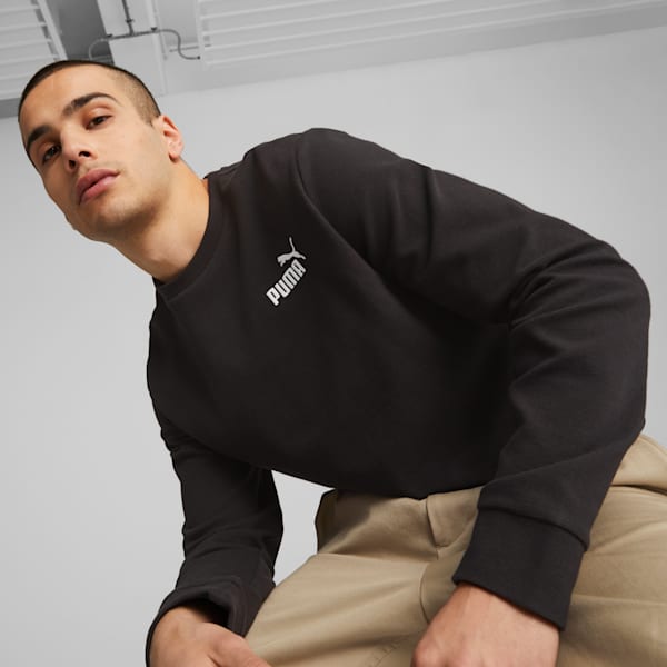 Chandail en molleton ESS+ Homme, PUMA Black, extralarge