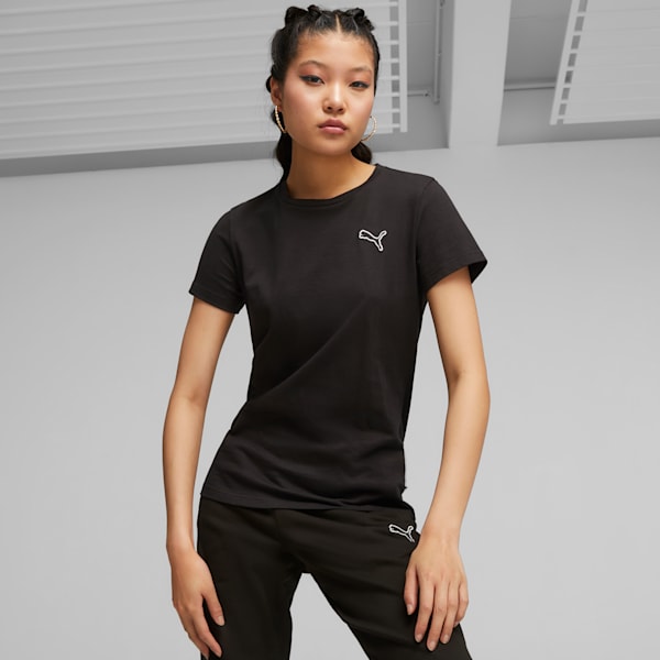 Better Essentials Women's Tee, PUMA Black, extralarge